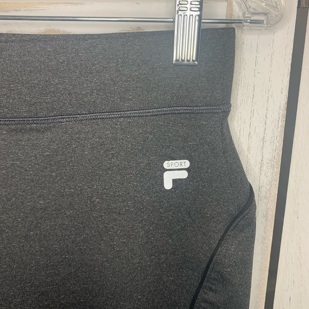 FILA sport activewear wide-Leg legging gray XS - Picture 2 of 5